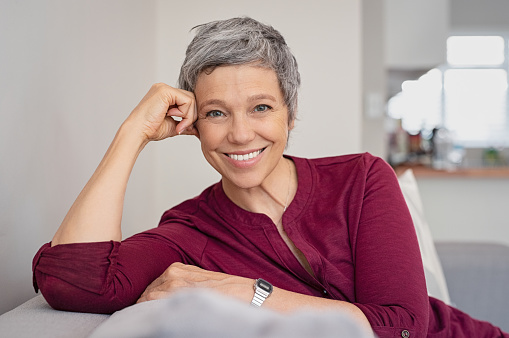 Female patient of Lakewood Dental Arts smiling